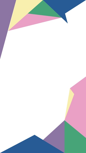 Formas geométricas moradas y amarillas sobre un fondo blanco.
