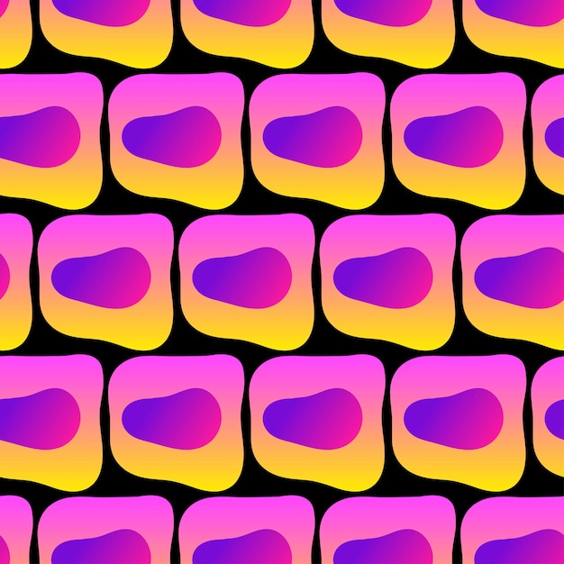 Formas gradientes tela textil sin costuras envoltura papel tapiz diseño de patrones impresión gráfica muestra de arte