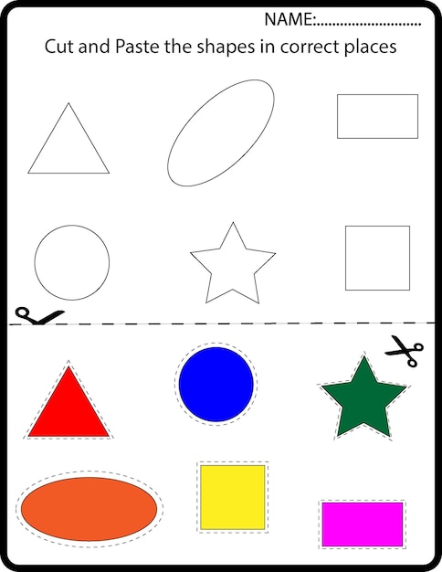 formas para niños pequeños