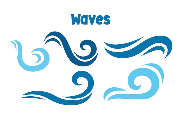 Formas de onda y diseño vectorial de líneas para usar su ilustración creativa.