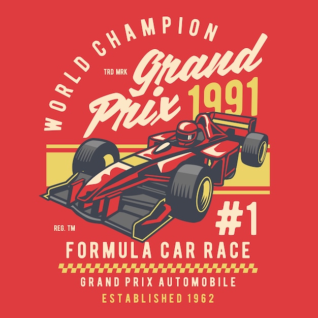 Vector formula car race
