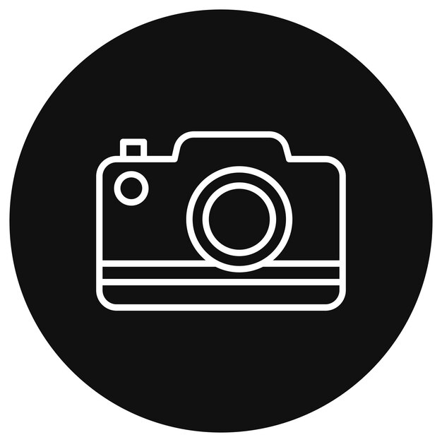 una foto en blanco y negro de una cámara con un fondo blanco