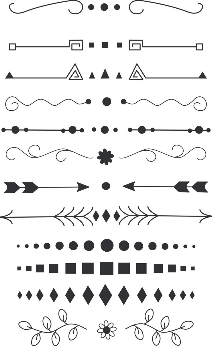 Vector una foto en blanco y negro de un conjunto de flechas y flechas