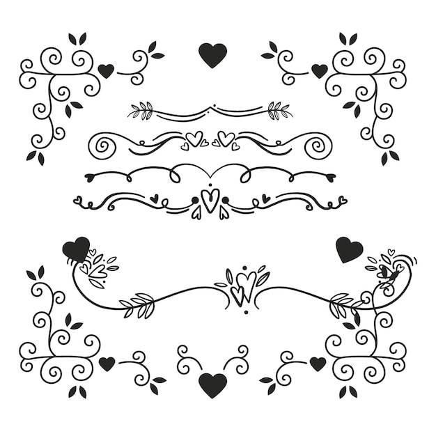 una foto en blanco y negro de un corazón y un marco con las palabras amor y amor