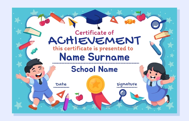 una foto de un certificado que dice premio