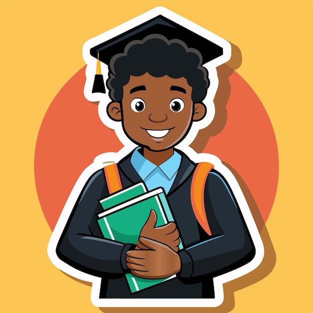 una foto de un estudiante con un libro titulado quot afro quot
