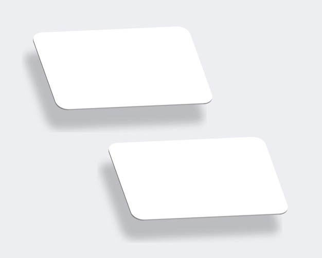 Vector foto de maqueta de tarjetas de visita para identidad de marca