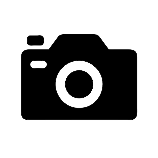 Fotografía cámara foto imagen instantánea captura lente icono ilustración vectorial