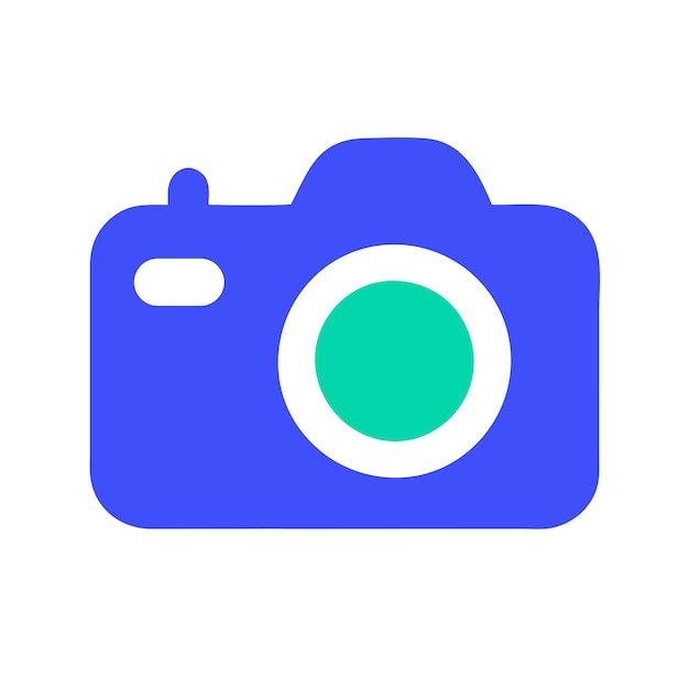 Fotografía cámara foto imagen instantánea captura lente icono ilustración vectorial