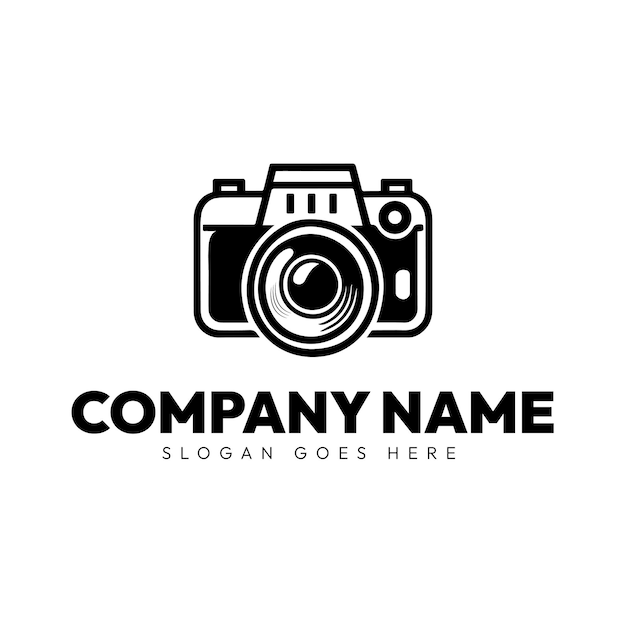 Fotografía de cámara Minimal Modern Logo design