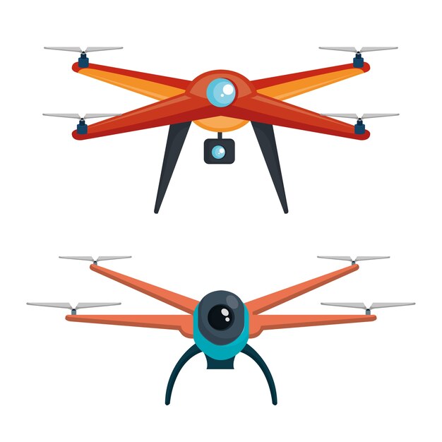 Fotografía y video de drones creados con cámara