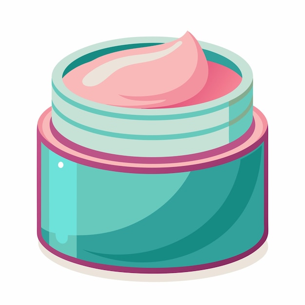 un frasco de crema facial