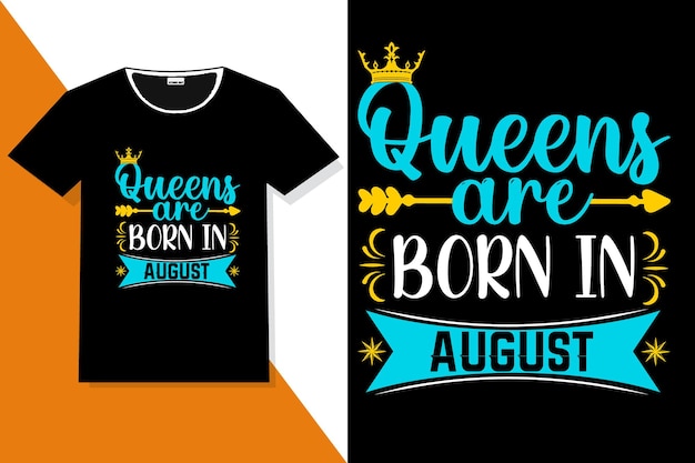 Frase popular las reinas nacen en junio, queens are born cita diseños de camisetas