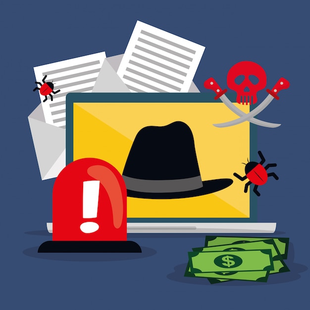 Fraude digital y diseño de hacking.