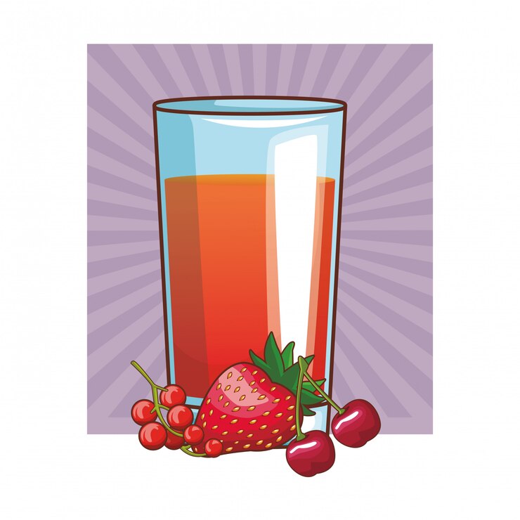 Vector fruta fresca y deliciosa