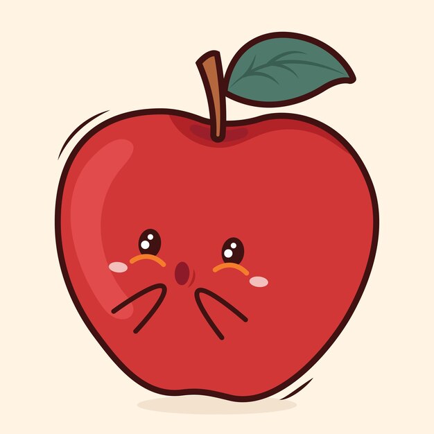 Frutas de manzana bonitas