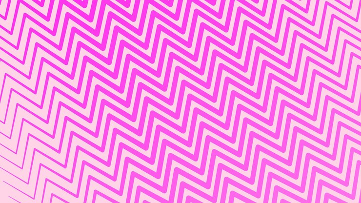 Vector fuchia rosa brillante con patrón en zigzag abstracto para papel tapiz o telón de fondo