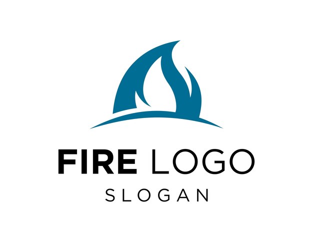 fuego diseño del logotipo