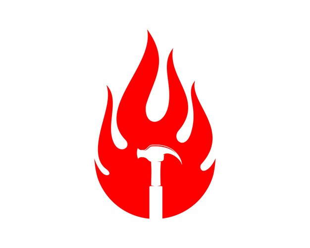 Fuego con forma de hummer dentro
