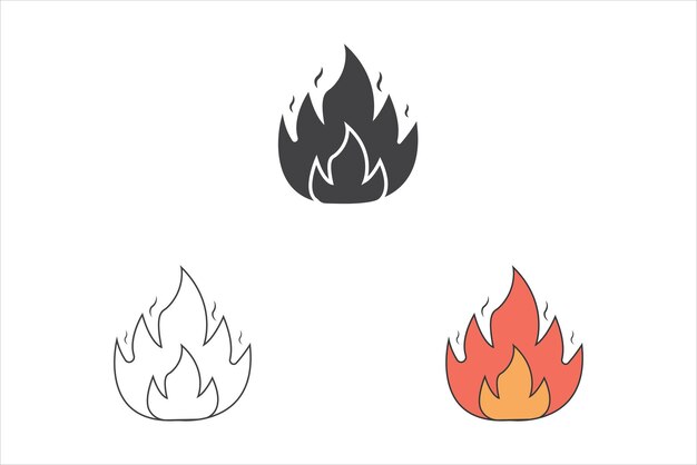 Fuego Vector Fuego Silueta Restaurante Equipo Cocina Equipo Fuego Clip Art Utensilio Silho