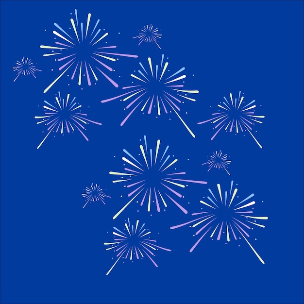 fuegos artificiales de año nuevo