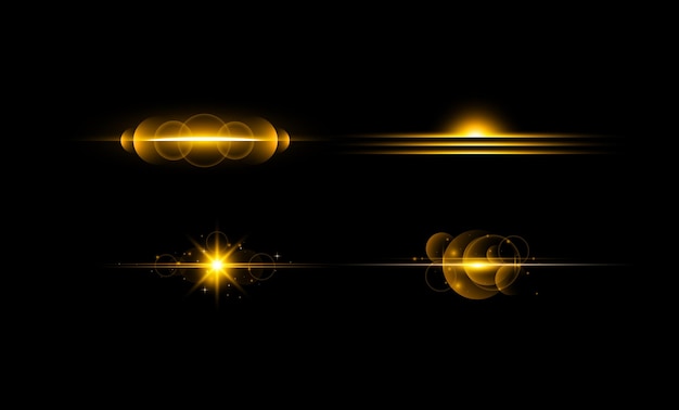 fuegos artificiales y diseño de efectos de luz eps vector