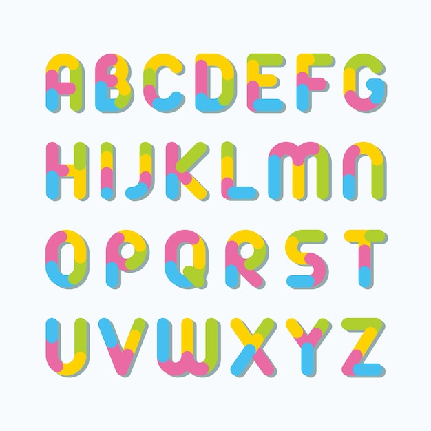 Fuente Creative Alphabet