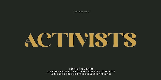 Fuente elegante mayúscula minúscula y número letras clásicas diseños de moda mínimos tipografía m