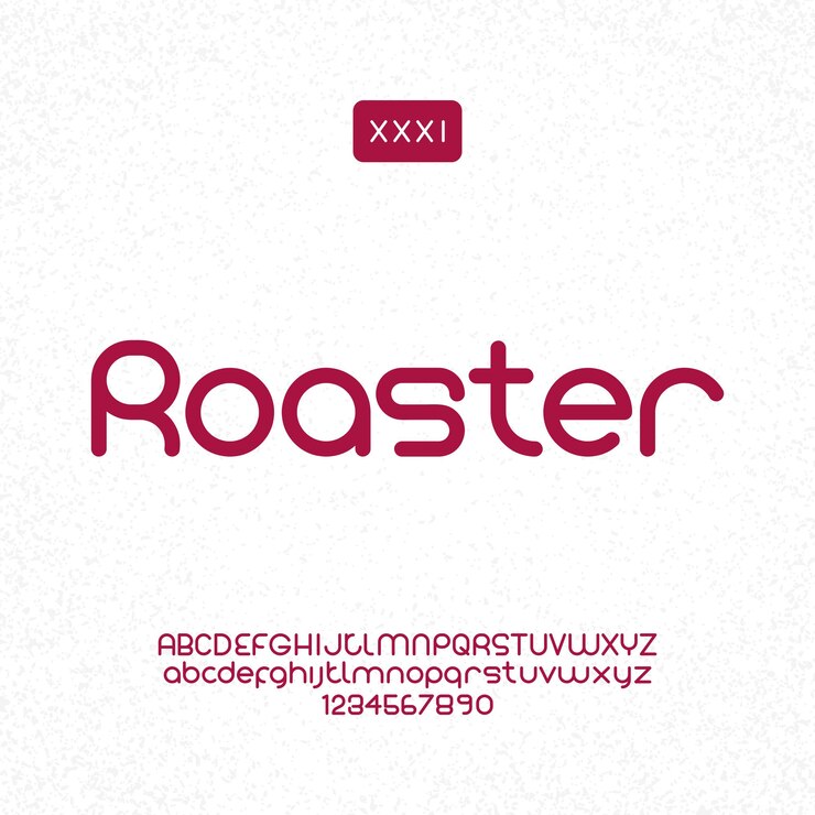Vector fuente de letra del alfabeto moderno elegante. fuente de logotipo de fuentes de tipografía de lujo vector premium