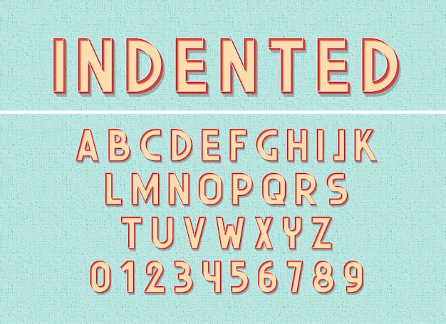 Fuente y letras abc imprimen tipografía vector ilustración. Fuente de tipo retro, alfabeto vintage. Fuente letras minúsculas inglesas