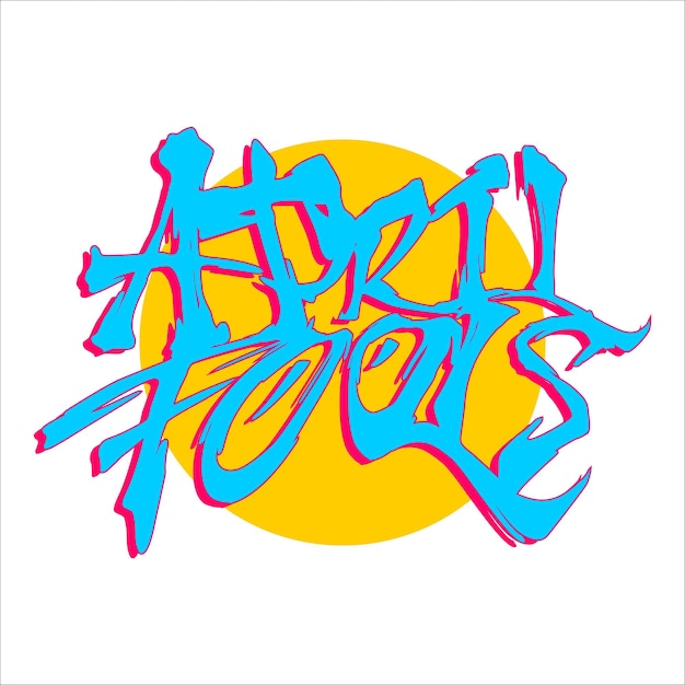 fuente del logotipo de April Fools