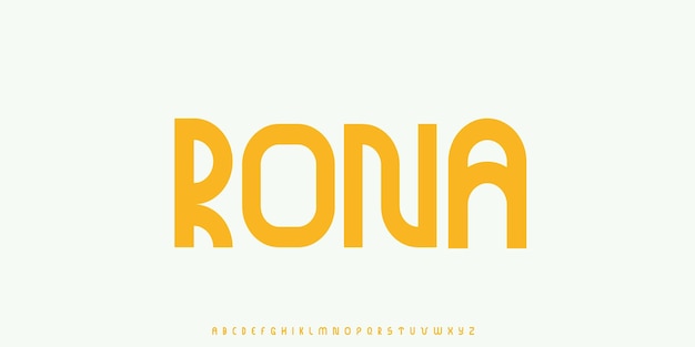 Fuente de sans serif geométrico en negrita para marca creativa y diseño de logotipos