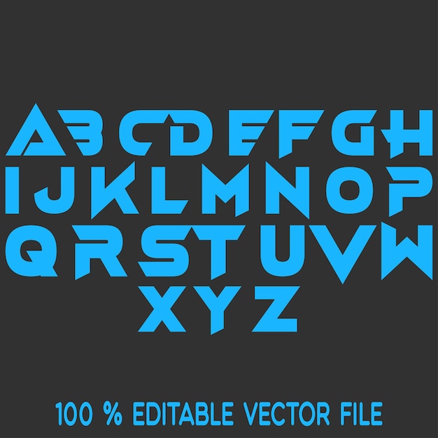 Vector fuente de textura de cristal alfabeto vectorial con letras latinas fuente de mosaico