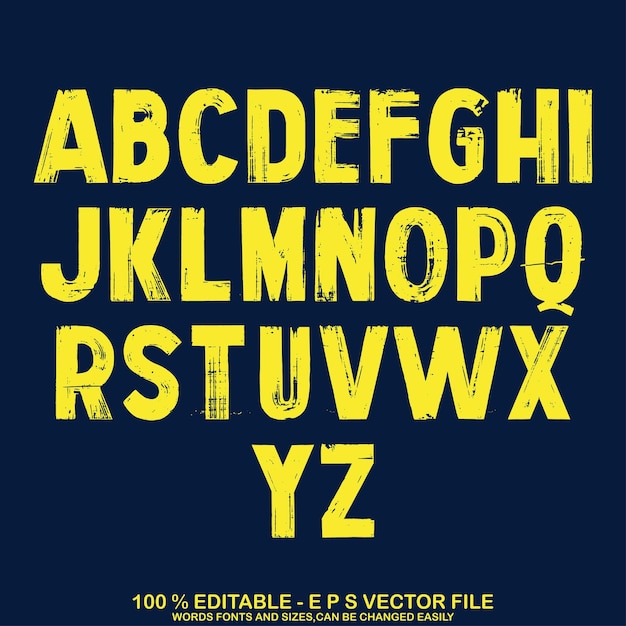 Fuente de textura de cristal Alfabeto vectorial con letras latinas Fuente de mosaico