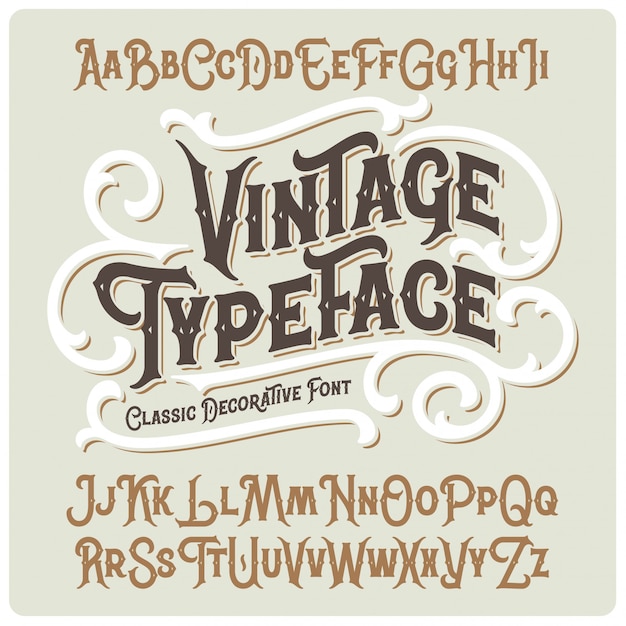 fuente vintage con adorno