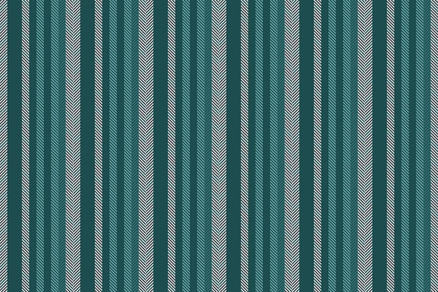 Fuera de la franja forma textil sin costuras fondo líneas verticales tarjeta de cumpleaños patrón vectorial textura de tela en colores cian y blanco
