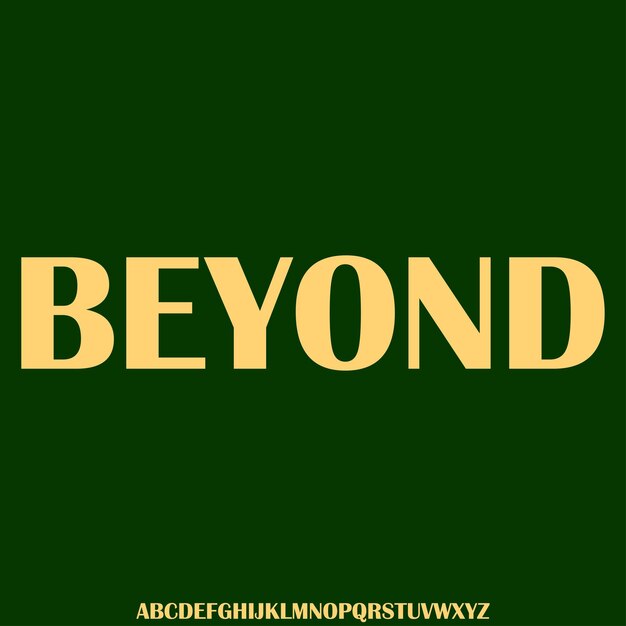 Fuerte y elegante alfabeto sin serif muestra fuente vectorial limpia tipo de letra de alto contraste