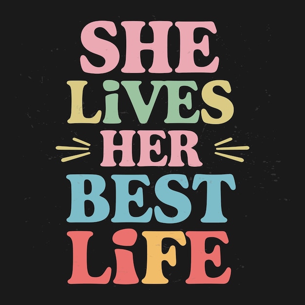 Fuerte y hermoso Un diseño motivacional que celebra el poder de la mujer