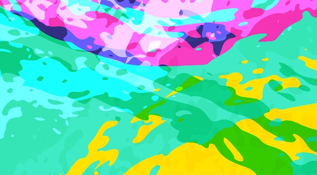 Funki neón vectorial de fondo de la web vectorial colorido 102