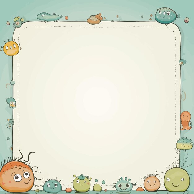 Vector funny_card_with_empty_space_for_text_vector