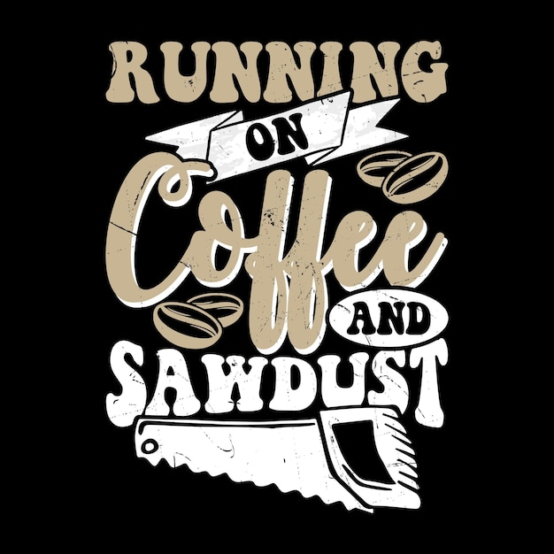 Funny Coffee Artists Retro Vintage Coffee Barista Diseño de camisetas para café y aserradura