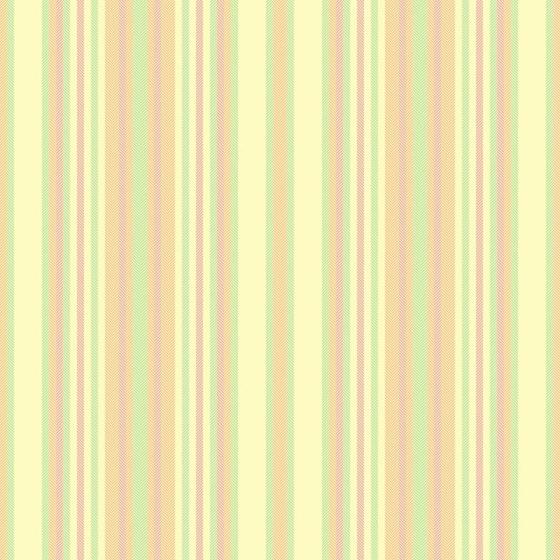 Fusta textil franja vertical elegir líneas de fondo sin costuras textura de cumpleaños patrón vectorial de tela en colores claros y naranjas