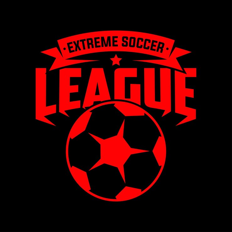 Fútbol Baloncesto Typo juegos Vector libre Diseño de logotipo