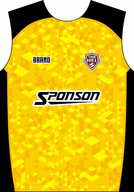 Fútbol Jersey Fútbol Futsal Juegos Correr Ciclismo Jersey Vector Fútbol Kit Fútbol