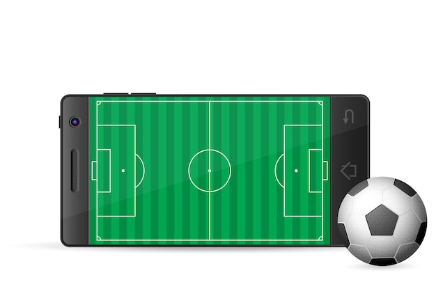 Fútbol de teléfonos inteligentes