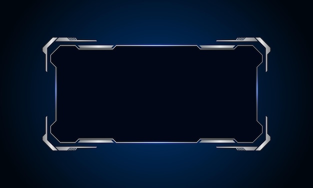 Futuristic HUD Frame Design