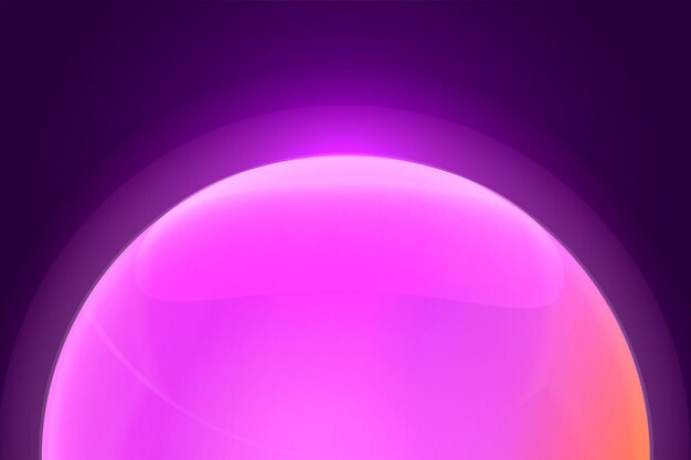 futuro escudo 3d esfera de protección. Capa morada oscura