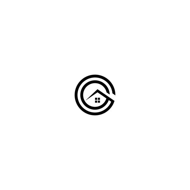 G Logo vector Edificio y Construcción