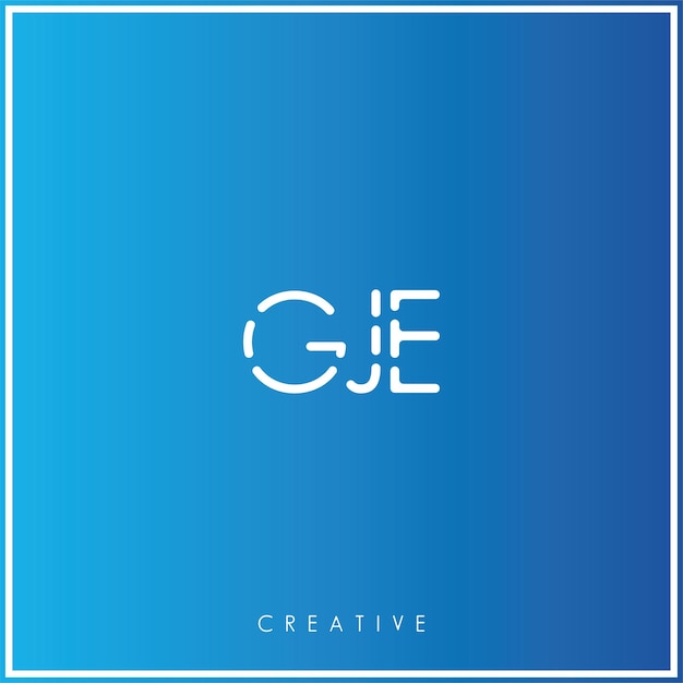 G Vector premium último Diseño de logotipo Logotipo creativo Ilustración vectorial Monograma Logotipo mínimo