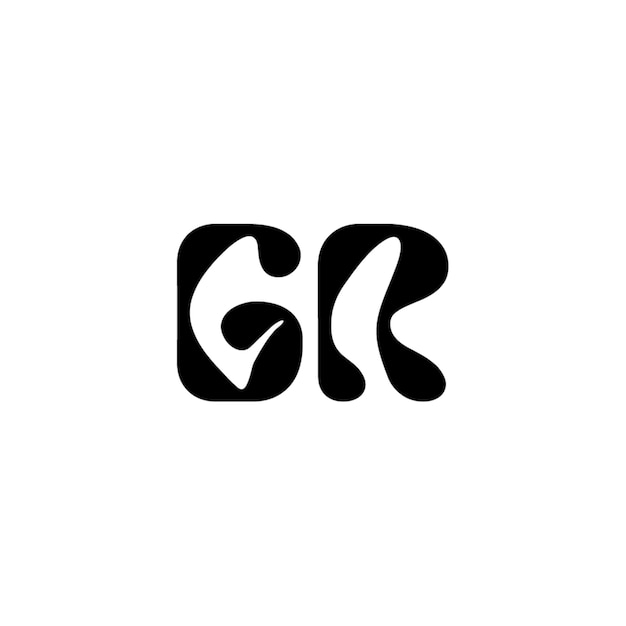 GA monograma logotipo diseño carta texto nombre símbolo monocromo logotipo alfabeto carácter simple logotipo